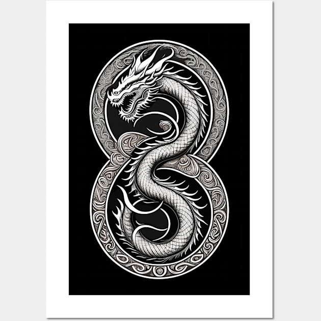 Figure 8 Dragon Wall Art by Peter Awax